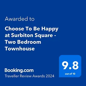 Choose To Be Happy At Surbiton Square - Two Bedroom Townhouse Villa